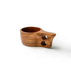 Tasse en Bois d’Olivier avec Anse – Gobelet Artisanal en Bois Naturel
