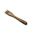 Fourchette de Service en Bois d’Olivier – Fourchette Artisanale en Bois Naturel à 3 Dents
