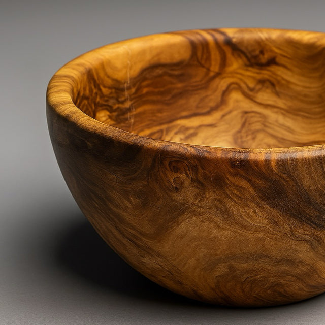 Bol à salade en bois d’olivier