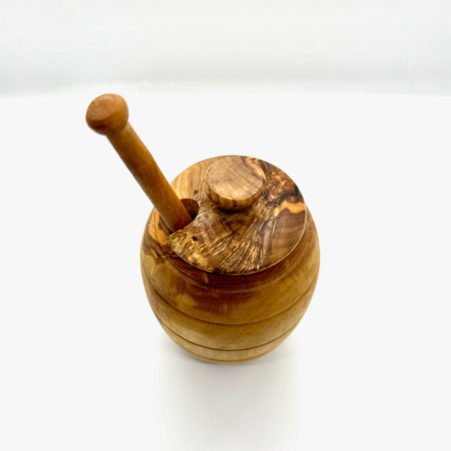 Cuillère à miel en bois d’olivier