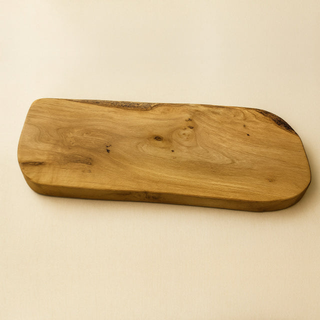 Planche de présentation mince en bois d’olivier